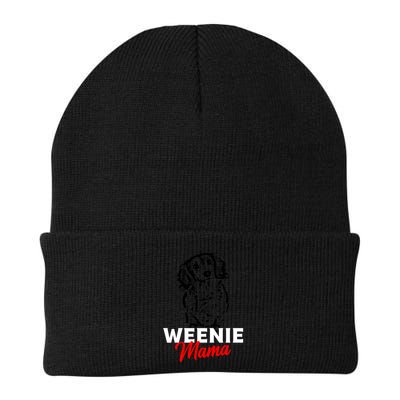 Funny Dachshund Mama Lover Weiner Dog Gift Beanie