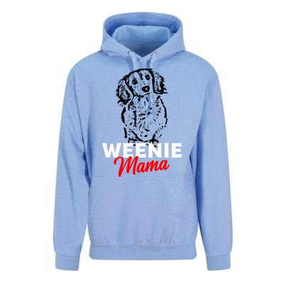 Funny Dachshund Mama Lover Weiner Dog Gift Unisex Surf Hoodie