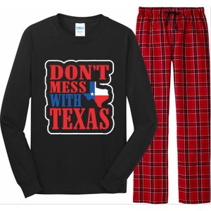 Freedom Don't Mess With The Texas Gift Long Sleeve Pajama Set