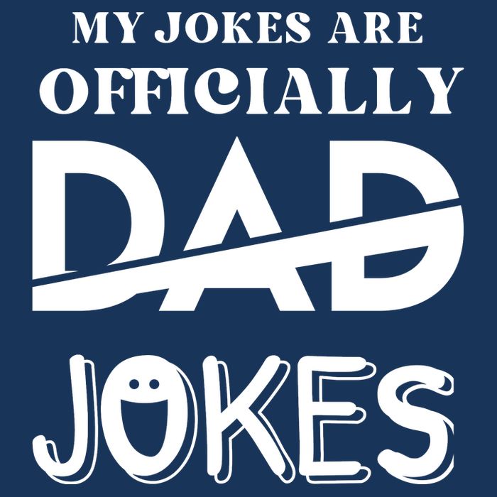 Fathers Day My Jokes Are Officially Dad Jokes Wife Daughter Drawstring Bag