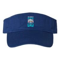 Father’S Day My Favorite Ski Buddies Call Me Dad Snow Skiing Cute Gift Valucap Bio-Washed Visor