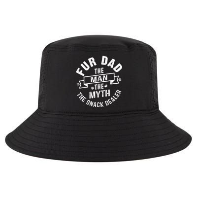 Fur Dad Man Myth Snack Dealer Funny Paw Cat Dog FatherS Day Cool Comfort Performance Bucket Hat