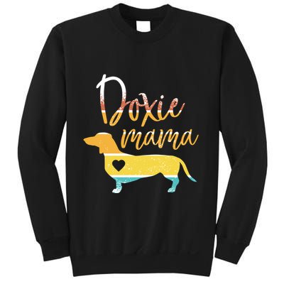 Funny Doxie Mama Dachshund Lovers Gift Sweatshirt