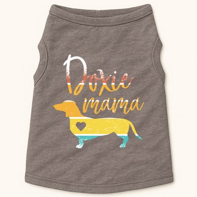 Funny Doxie Mama Dachshund Lovers Gift Doggie Tank