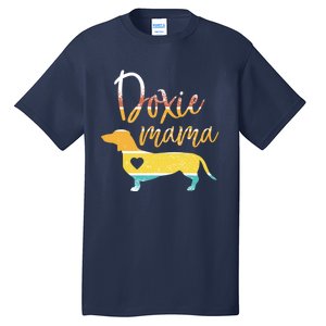 Funny Doxie Mama Dachshund Lovers Gift Tall T-Shirt