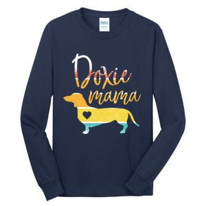 Funny Doxie Mama Dachshund Lovers Gift Tall Long Sleeve T-Shirt