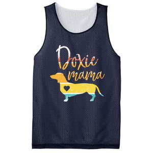 Funny Doxie Mama Dachshund Lovers Gift Mesh Reversible Basketball Jersey Tank