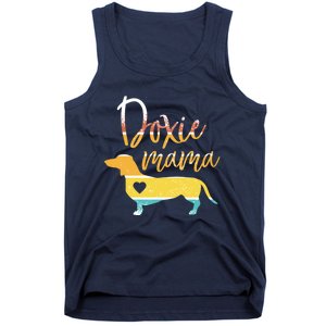 Funny Doxie Mama Dachshund Lovers Gift Tank Top