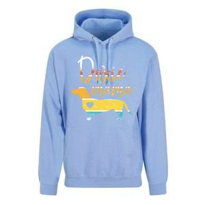 Funny Doxie Mama Dachshund Lovers Gift Unisex Surf Hoodie