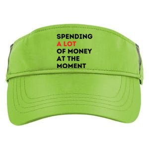 Funny Dad Mom Parents Day Spending A Lot Money At The Moment Adult Drive Performance Visor