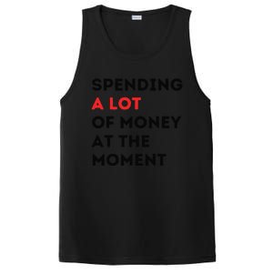 Funny Dad Mom Parents Day Spending A Lot Money At The Moment PosiCharge Competitor Tank