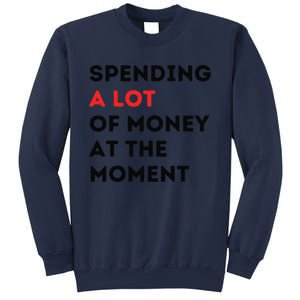 Funny Dad Mom Parents Day Spending A Lot Money At The Moment Sweatshirt