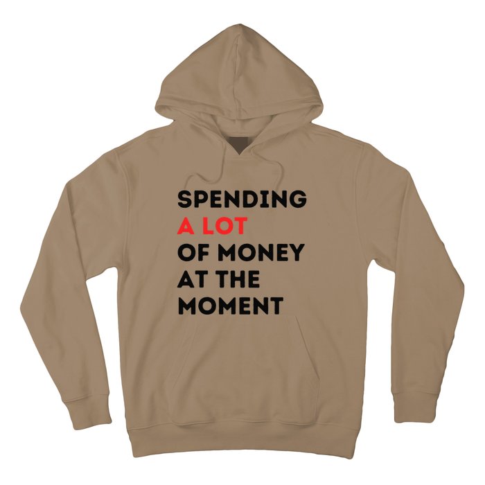 Funny Dad Mom Parents Day Spending A Lot Money At The Moment Hoodie