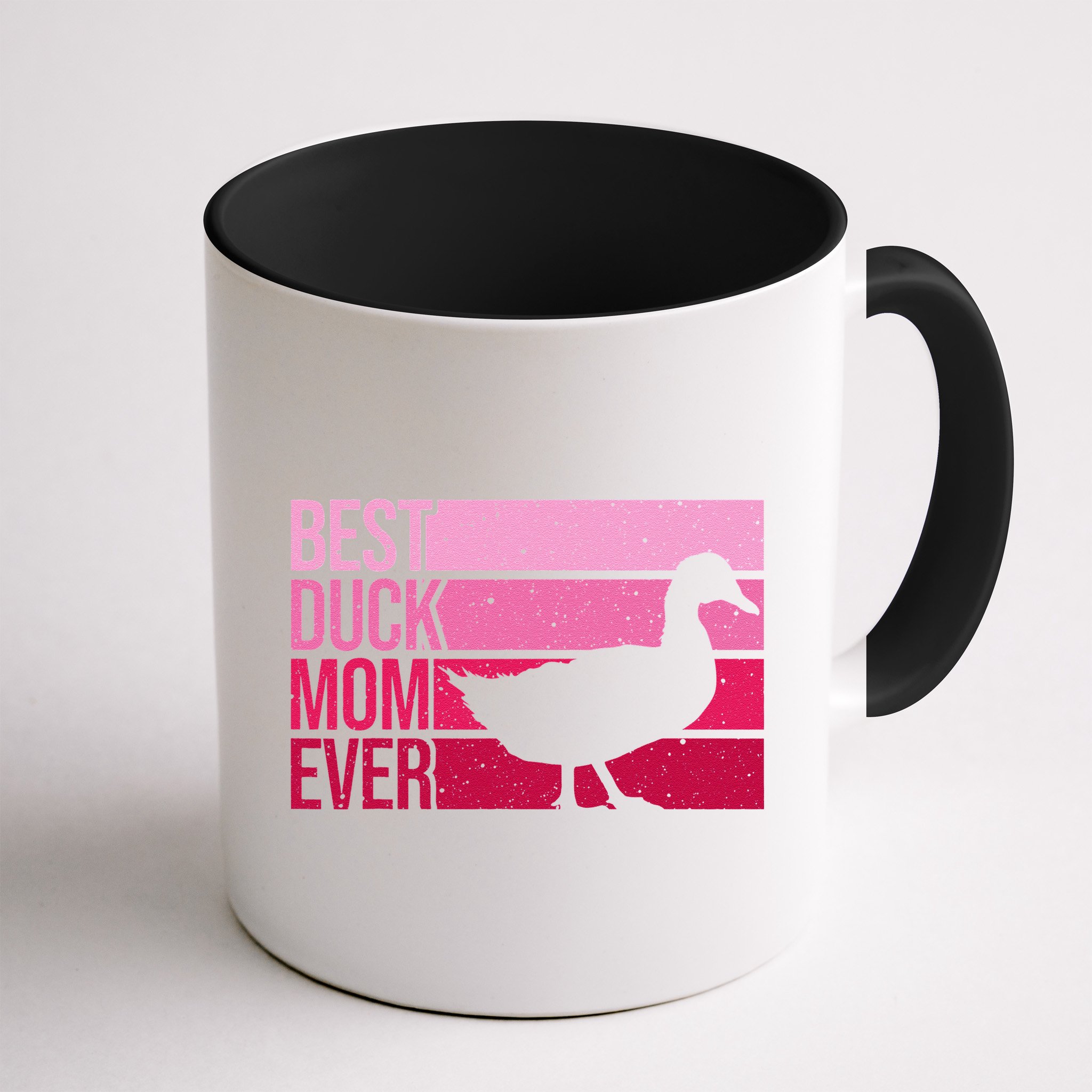 Funny Duck Mom Art For Womens Mother's Day Duck Lovers Mug