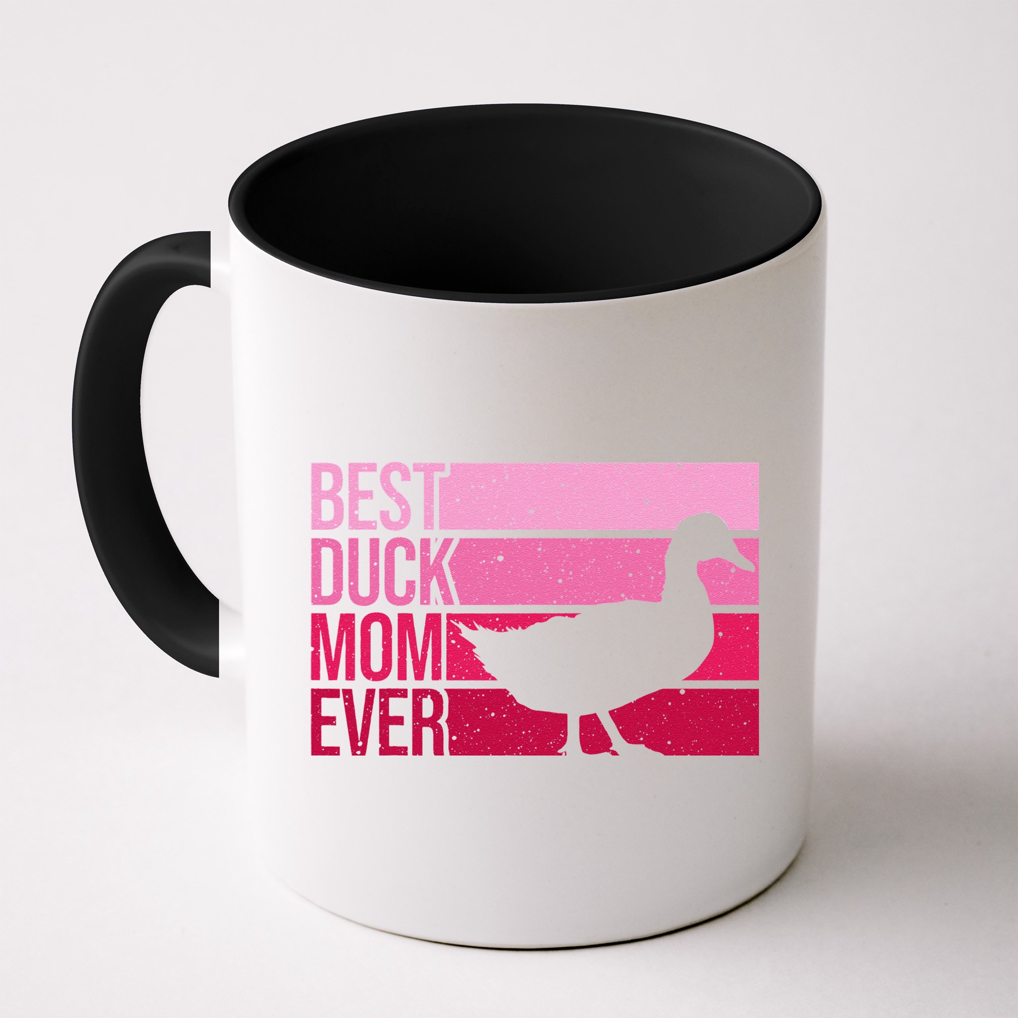 Funny Duck Mom Art For Womens Mother's Day Duck Lovers Mug