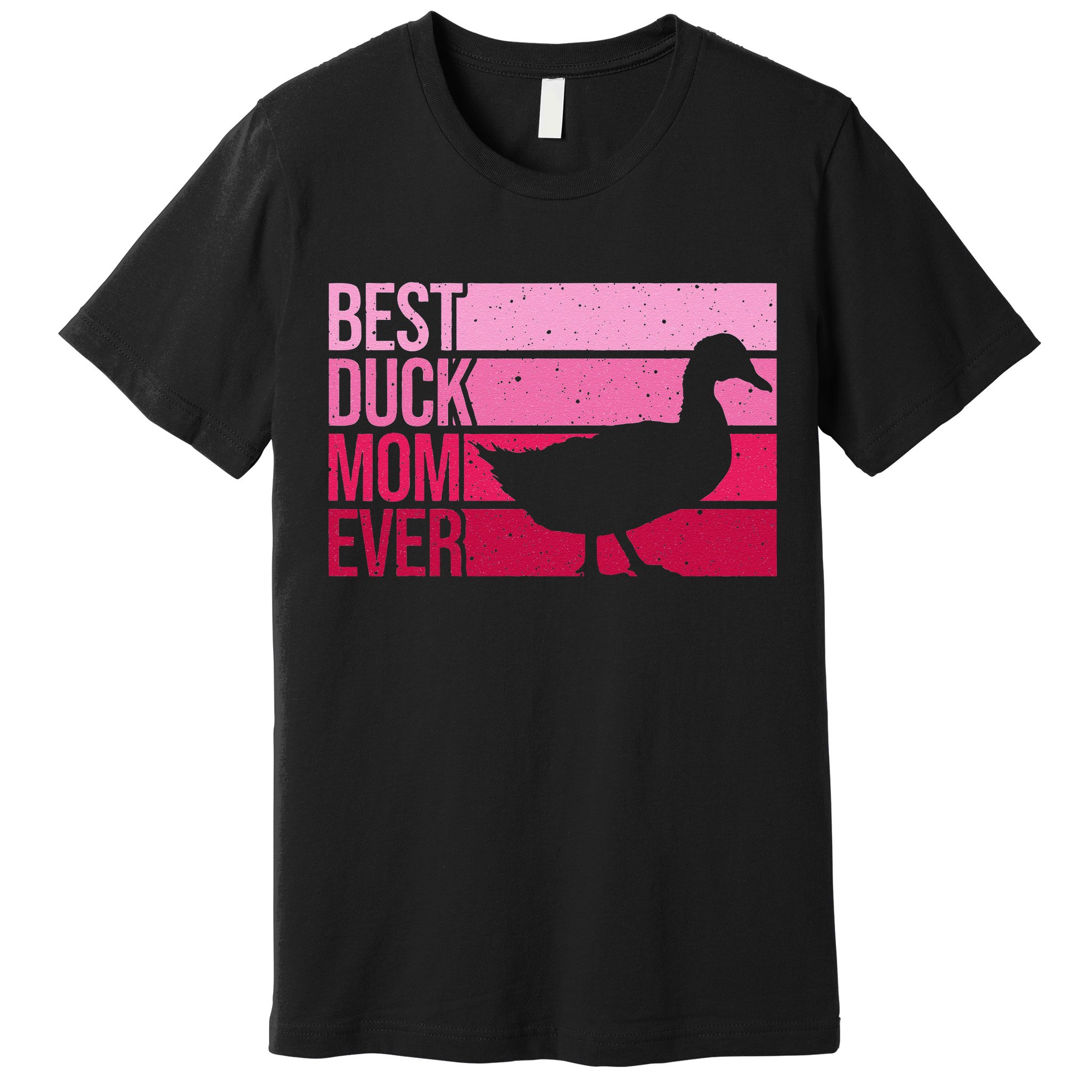 Funny Duck Mom Art For Womens Mother's Day Duck Lovers Premium T-Shirt