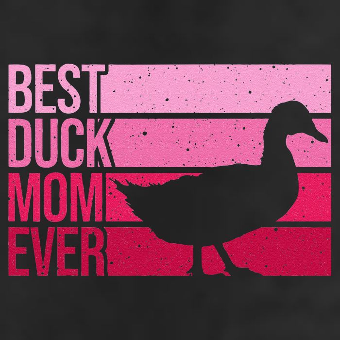 Funny Duck Mom Art For Womens Mother's Day Duck Lovers Hat