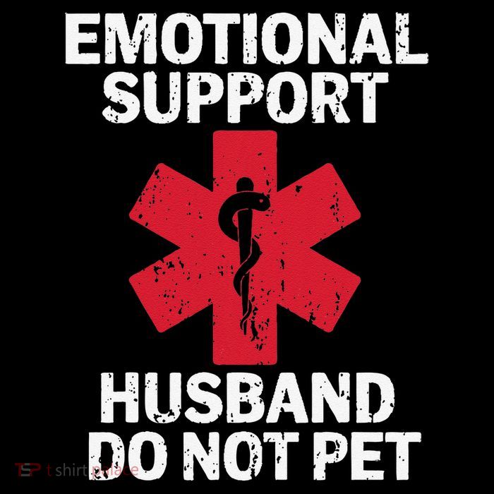 Funny Do Not Pet Emotional Support Husband Impact Tech Backpack
