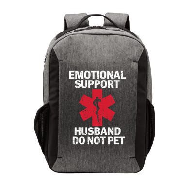 Funny Do Not Pet Emotional Support Husband Vector Backpack