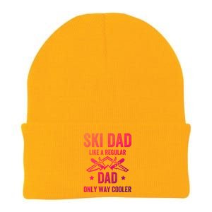 Fathers Day Novelty For Cool Ski Dad Gift Knit Cap Winter Beanie