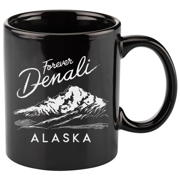 Forever Denali National Park Alaska 11oz C Handle Ceramic Mug