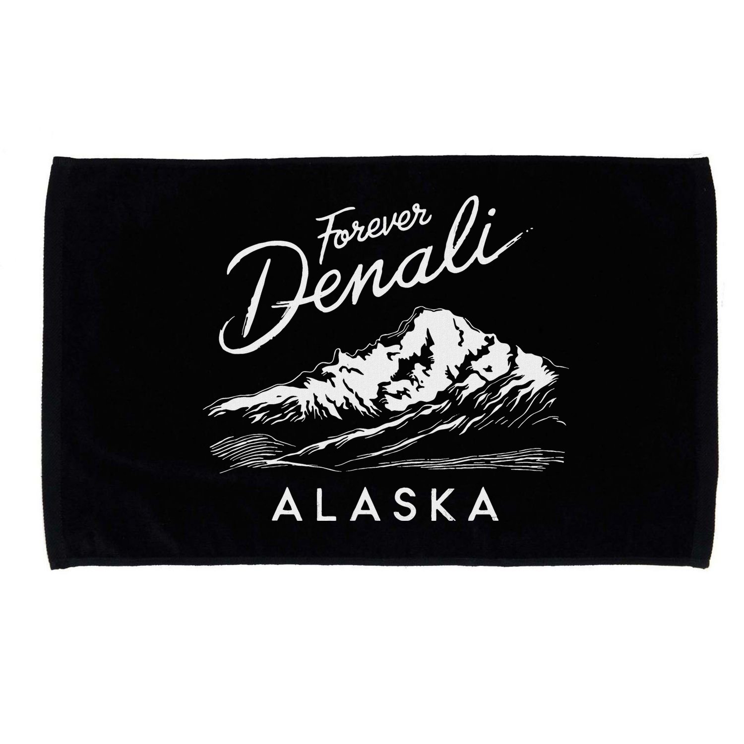 Forever Denali National Park Alaska Microfiber Hand Towel