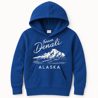 Forever Denali National Park Alaska Kids Hoodie