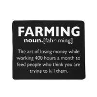 Farming Definition Noun Gift Funny Farmer Mousepad