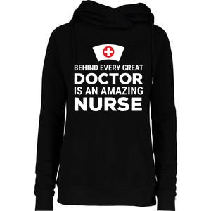 Funny Doctor Nurse Joke Humor Cute Gift Womens Funnel Neck Pullover Hood