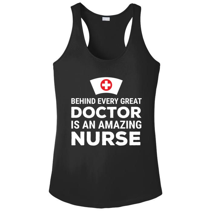 Funny Doctor Nurse Joke Humor Cute Gift Ladies PosiCharge Competitor Racerback Tank