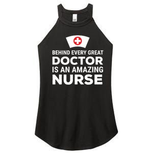 Funny Doctor Nurse Joke Humor Cute Gift Women's Perfect Tri Rocker Tank