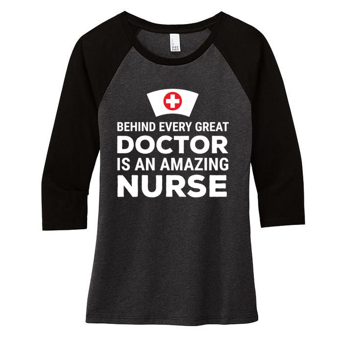 Funny Doctor Nurse Joke Humor Cute Gift Women's Tri-Blend 3/4-Sleeve Raglan Shirt