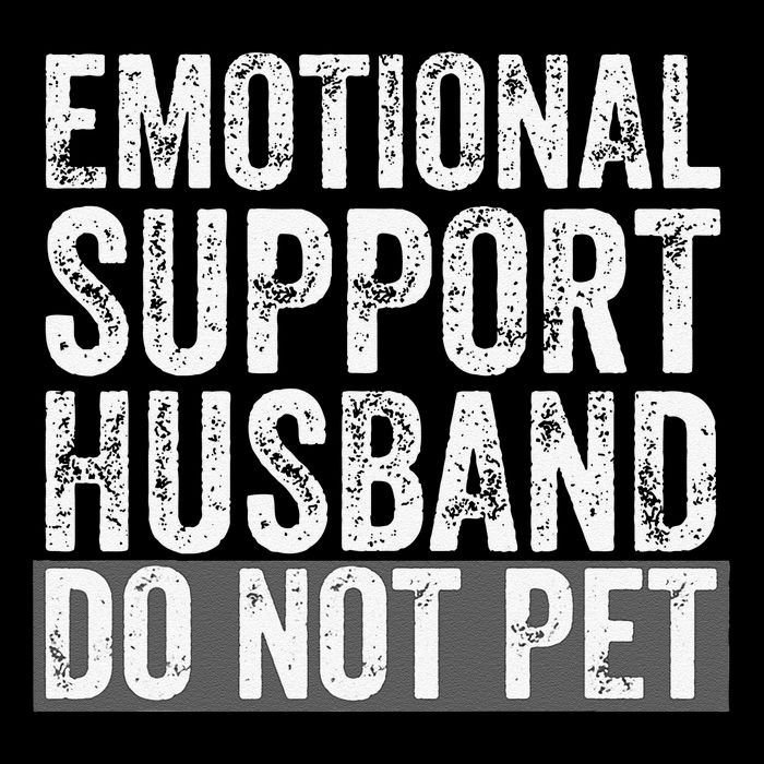 Funny Do Not Pet Emotional Support Husband Impact Tech Backpack