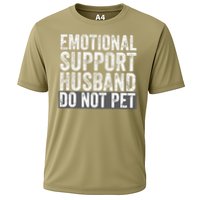 Funny Do Not Pet Emotional Support Husband Performance Shirt