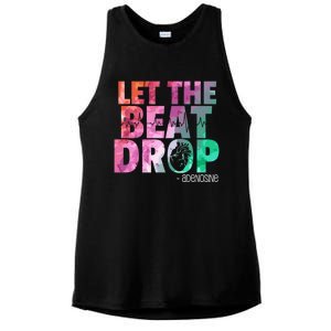 Funny Doctor Nurse Let The Beat Drop Adenosine Ladies PosiCharge Tri-Blend Wicking Tank