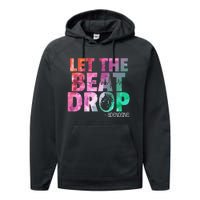 Funny Doctor Nurse Let The Beat Drop Adenosine Performance Fleece Hoodie