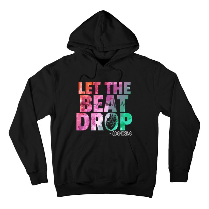 Funny Doctor Nurse Let The Beat Drop Adenosine Hoodie