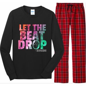 Funny Doctor Nurse Let The Beat Drop Adenosine Long Sleeve Pajama Set