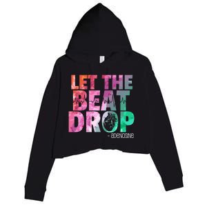 Funny Doctor Nurse Let The Beat Drop Adenosine Crop Fleece Hoodie