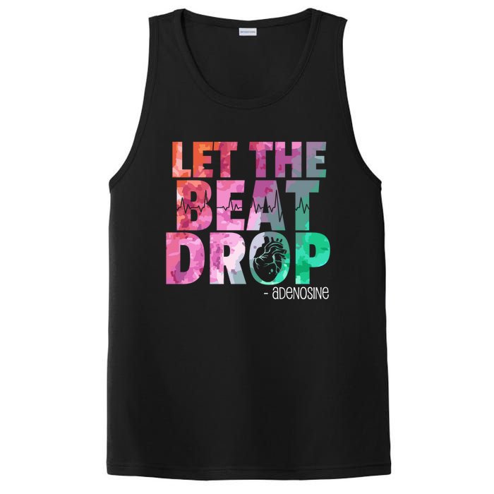 Funny Doctor Nurse Let The Beat Drop Adenosine PosiCharge Competitor Tank