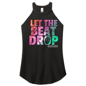 Funny Doctor Nurse Let The Beat Drop Adenosine Women's Perfect Tri Rocker Tank