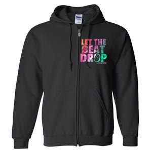 Funny Doctor Nurse Let The Beat Drop Adenosine Full Zip Hoodie