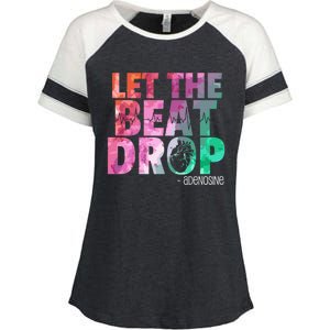 Funny Doctor Nurse Let The Beat Drop Adenosine Enza Ladies Jersey Colorblock Tee