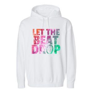 Funny Doctor Nurse Let The Beat Drop Adenosine Garment-Dyed Fleece Hoodie