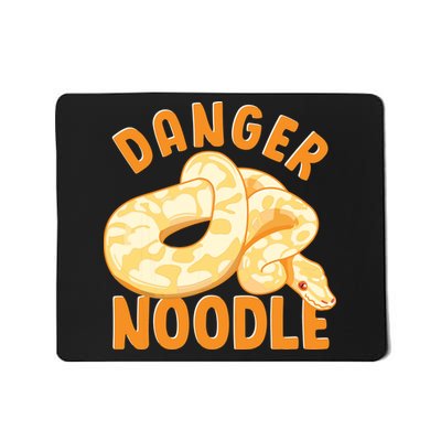 Funny Danger Noodle Snake Boy Snakes Meme Ball Python Mousepad