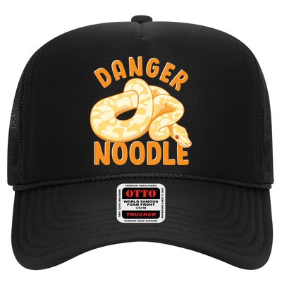 Funny Danger Noodle Snake Boy Snakes Meme Ball Python Trucker Hat