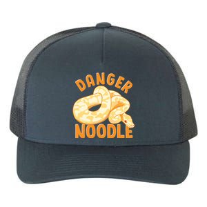 Funny Danger Noodle Snake Boy Snakes Meme Ball Python Yupoong Adult 5-Panel Trucker Hat