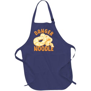 Funny Danger Noodle Snake Boy Snakes Meme Ball Python Full-Length Apron With Pockets