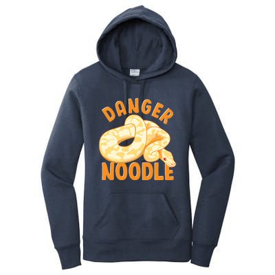 Funny Danger Noodle Snake Boy Snakes Meme Ball Python Women's Pullover Hoodie