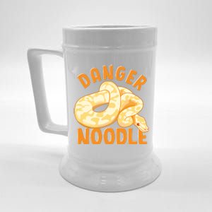 Funny Danger Noodle Snake Boy Snakes Meme Ball Python Beer Stein